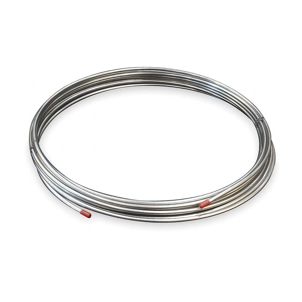 Stainless Steel Tubing Coil, Type 316 - 1/2" OD x .028 Wall