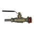 1/2" Stainless Steel Weldless Ball Valve Assembly with Barb