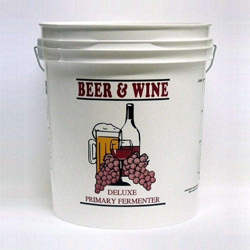 7.9 Gallon Bucket Fermenter Kit, Food Grade Plastic Fermenter, Wine Kit  Fermenter, Includes Lid, Spigot, Airlock