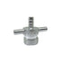 Duplex Coupler – Hex Nut / Beer Thread to 5/16" Barb / Beer Line Adapter