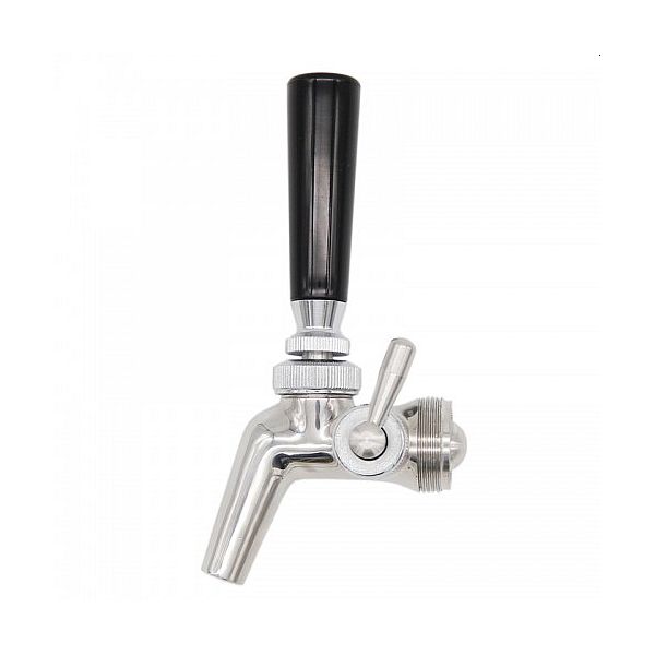 Stainless Steel Flow Control Faucet - Forward Sealing, with Handle