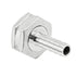 3/8" Hose Barb to 3/4" Female GH Swivel - Stainless Steel Fitting