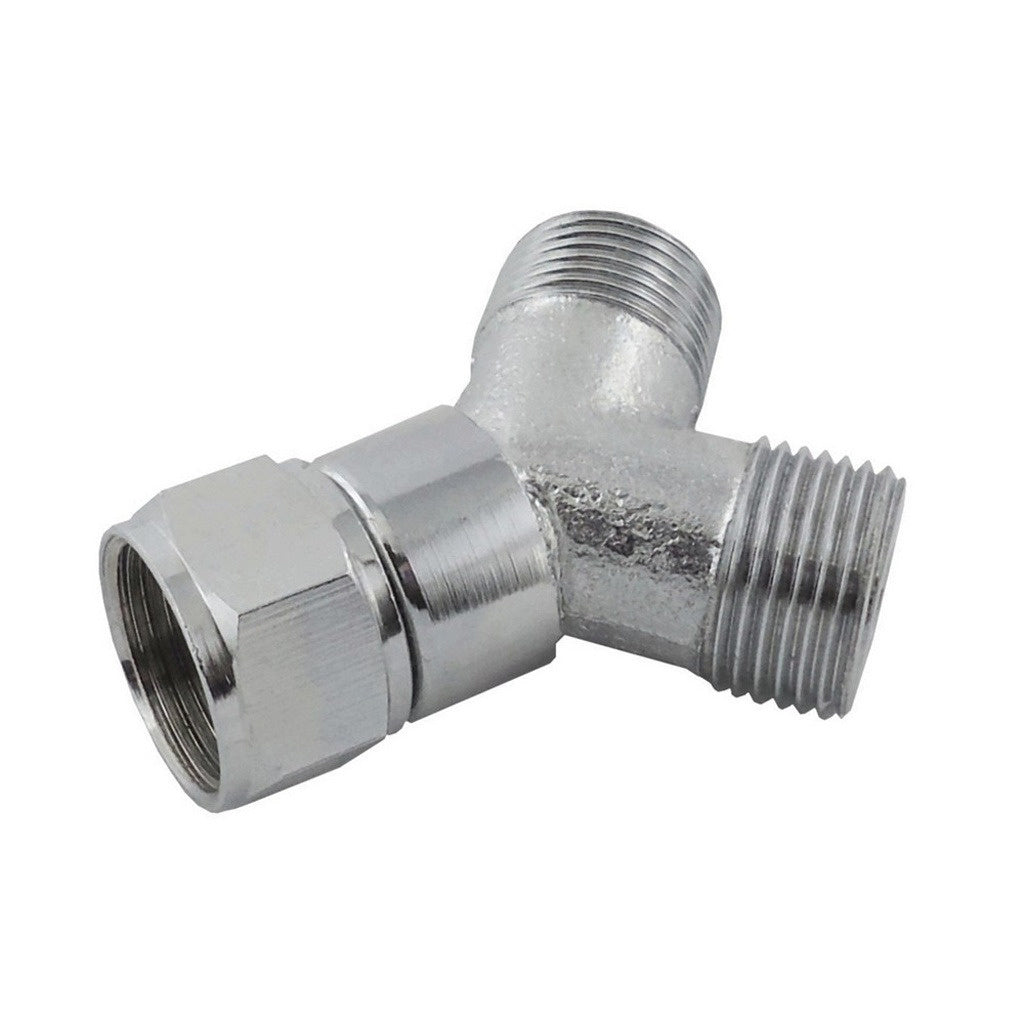 Keg Beer Y Adapter / Splitter - 3/8" Bore, 304 SS