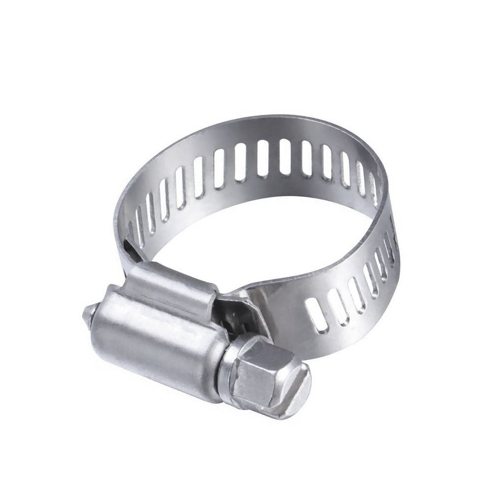 Stainless Steel Mini Hose Clamp (#4) - 7/32" - 5/8"