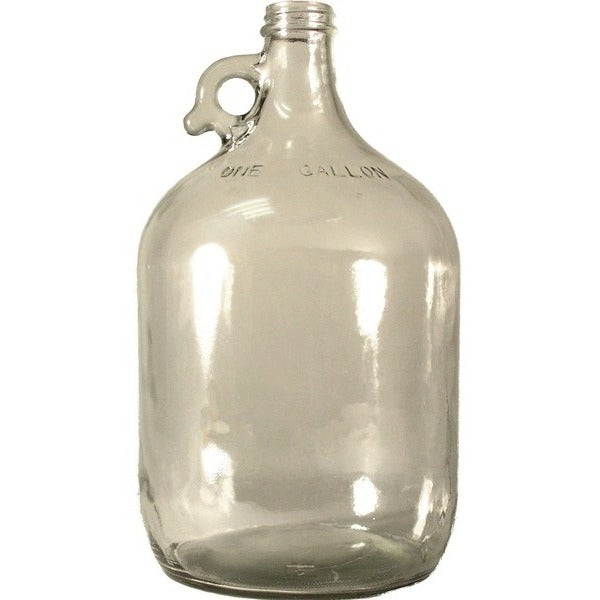1 Gallon Clear Glass Growler, 128 oz