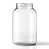 1 Gallon Wide Mouth Clear Glass Jar, 128 oz
