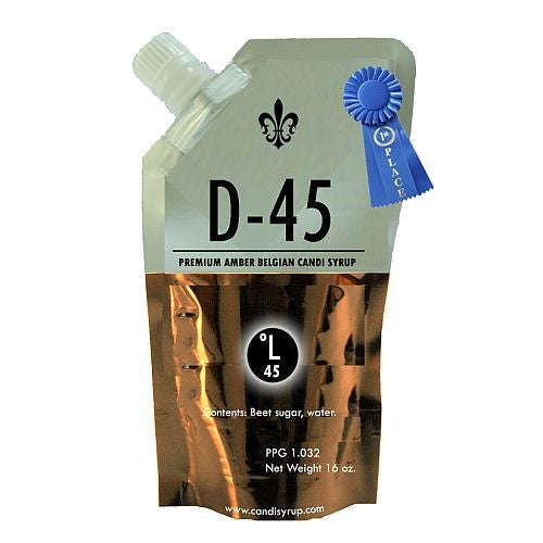 Belgian Candi Syrup - D-45 Amber (45°L), 16 oz