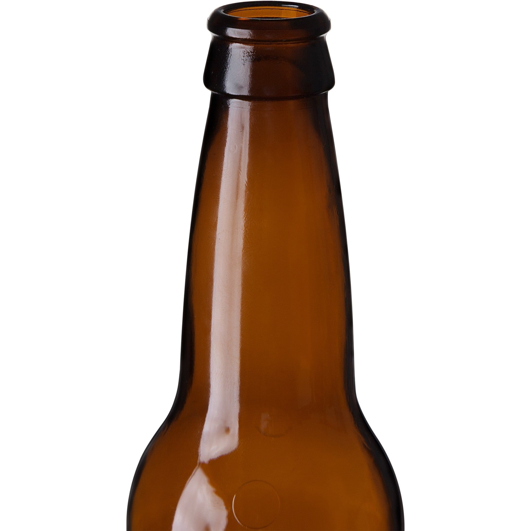 12 oz Glass Bottle w/Cap - 24 pack