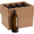 Euro Beer Bottles - 500 ml, Amber - Case of 12