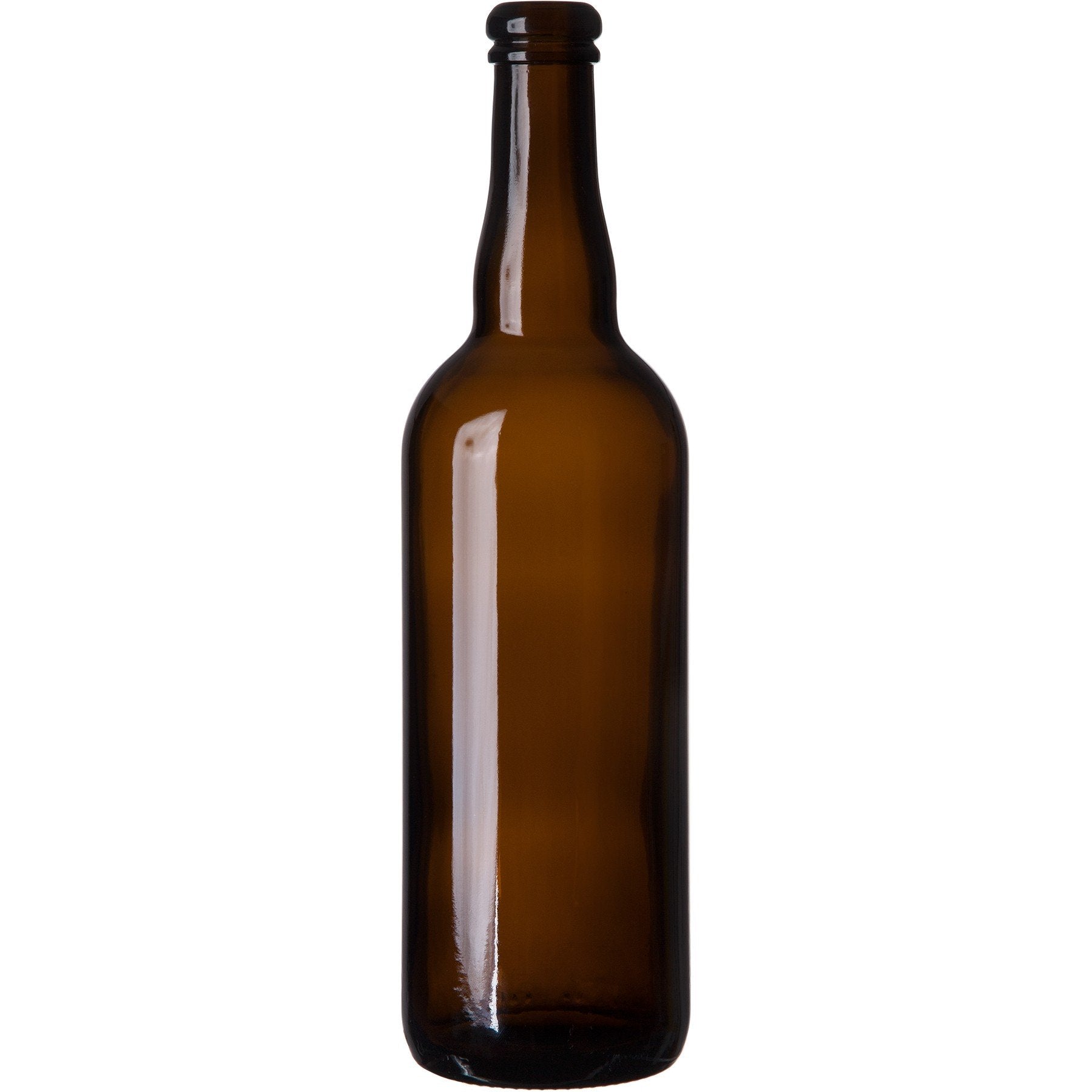 Belgian Beer Bottles - 750 ml, Amber - Case of 12