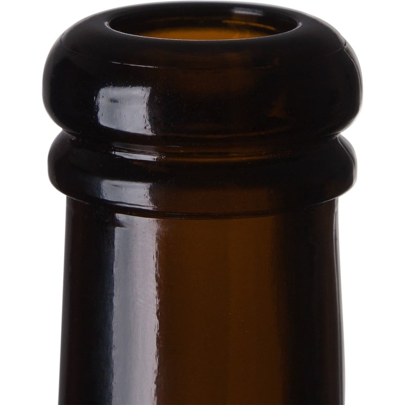 Belgian Beer Bottles - 750 ml, Amber - Case of 12