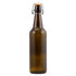 Flip Top Beer Bottles - 500 ml, Amber - Case of 12
