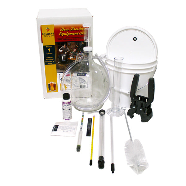 Beer Brewing Equipment Kit - 1 Gallon Small Batch