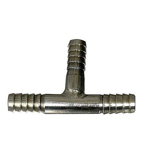 Stainless Steel 3/16" Barbed Tee Splitter Fitting