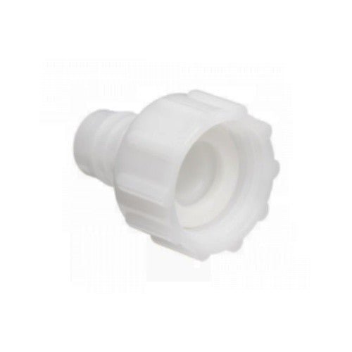 1/4" Hose Barb to 3/4" Female Garden Hose Swivel - Nylon