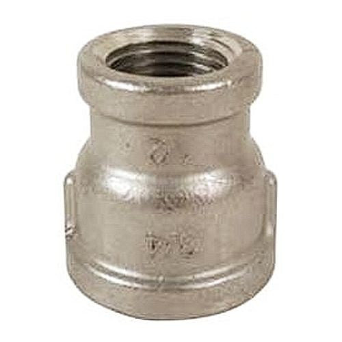 Reducer Coupling Stainless - 3/4" - 1/2" NPT (Fits Center Inlet Chugger Pump)