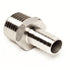 1/2" Hose Barb to 1/2" Male NPT - Stainless