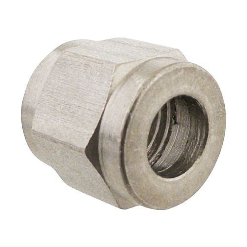 Stainless Flare Nut - Accepts 1/4" Flare Barb