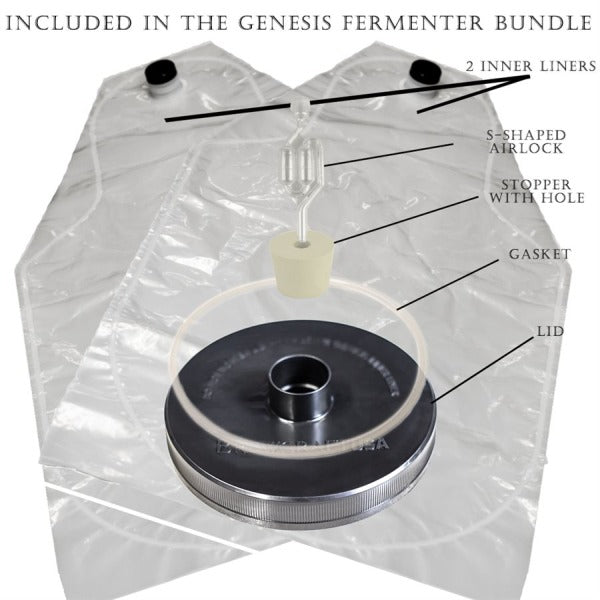 Genesis Fermenter - 6.5 Gallon