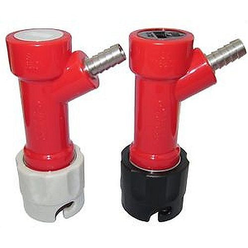 Pin Lock Keg Disconnect PAIR - Barb