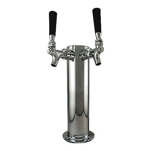 Beer Tower 3" Double Faucet