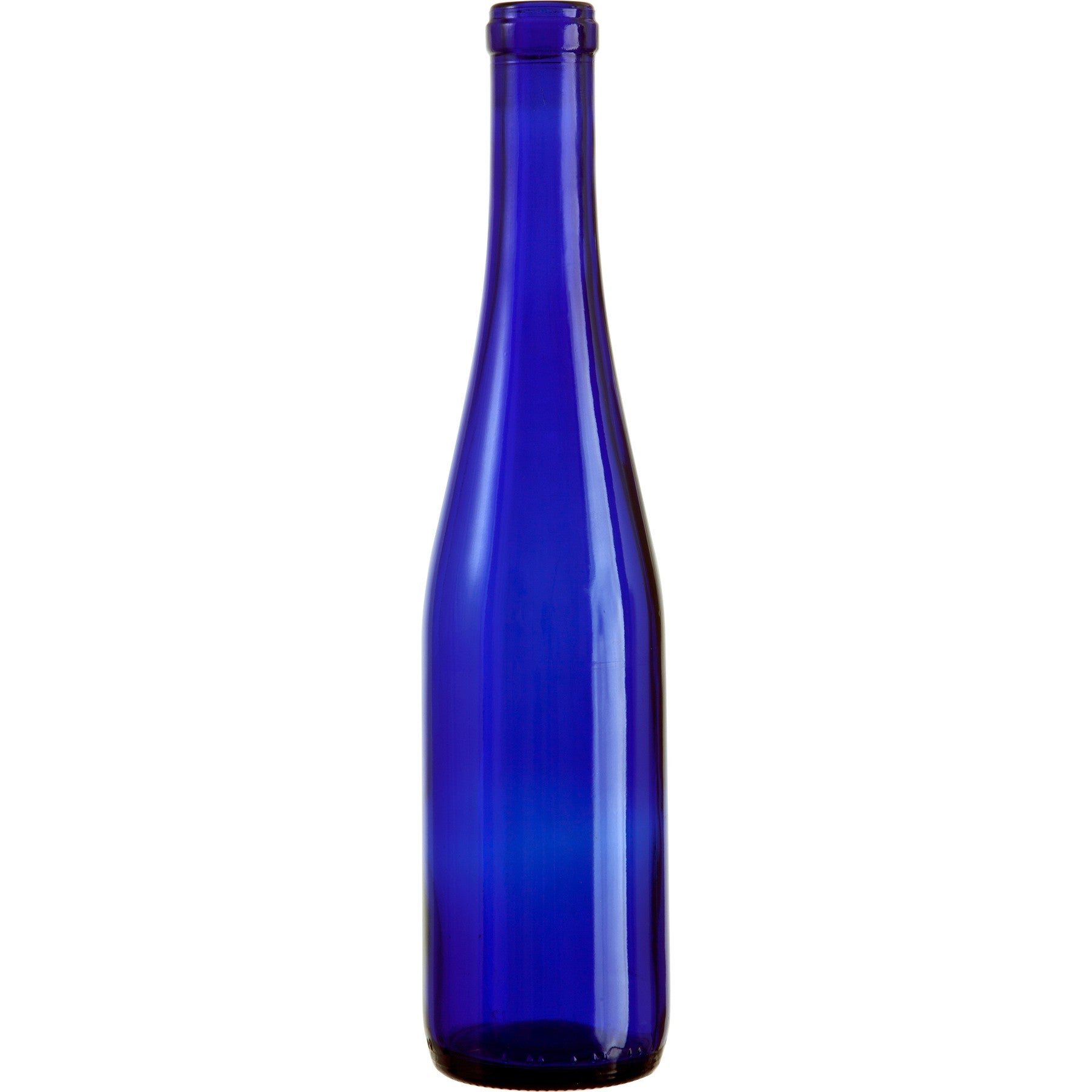 Stretch Hock Wine Bottles - 375 ml, Cobalt Blue - Case of 24