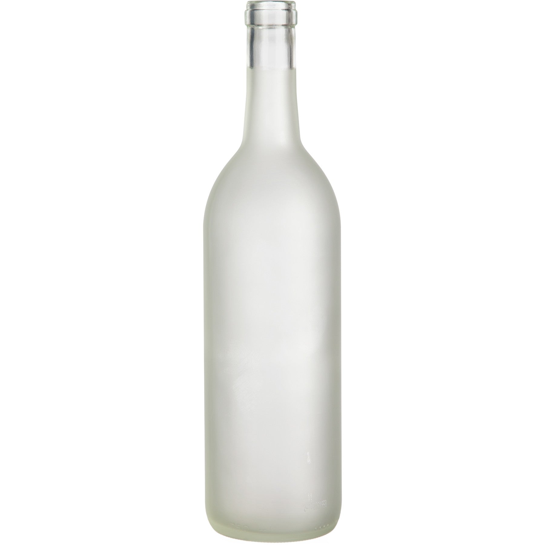 Bordeaux Wine Bottles - 750 ml, Frosted - Case of 12
