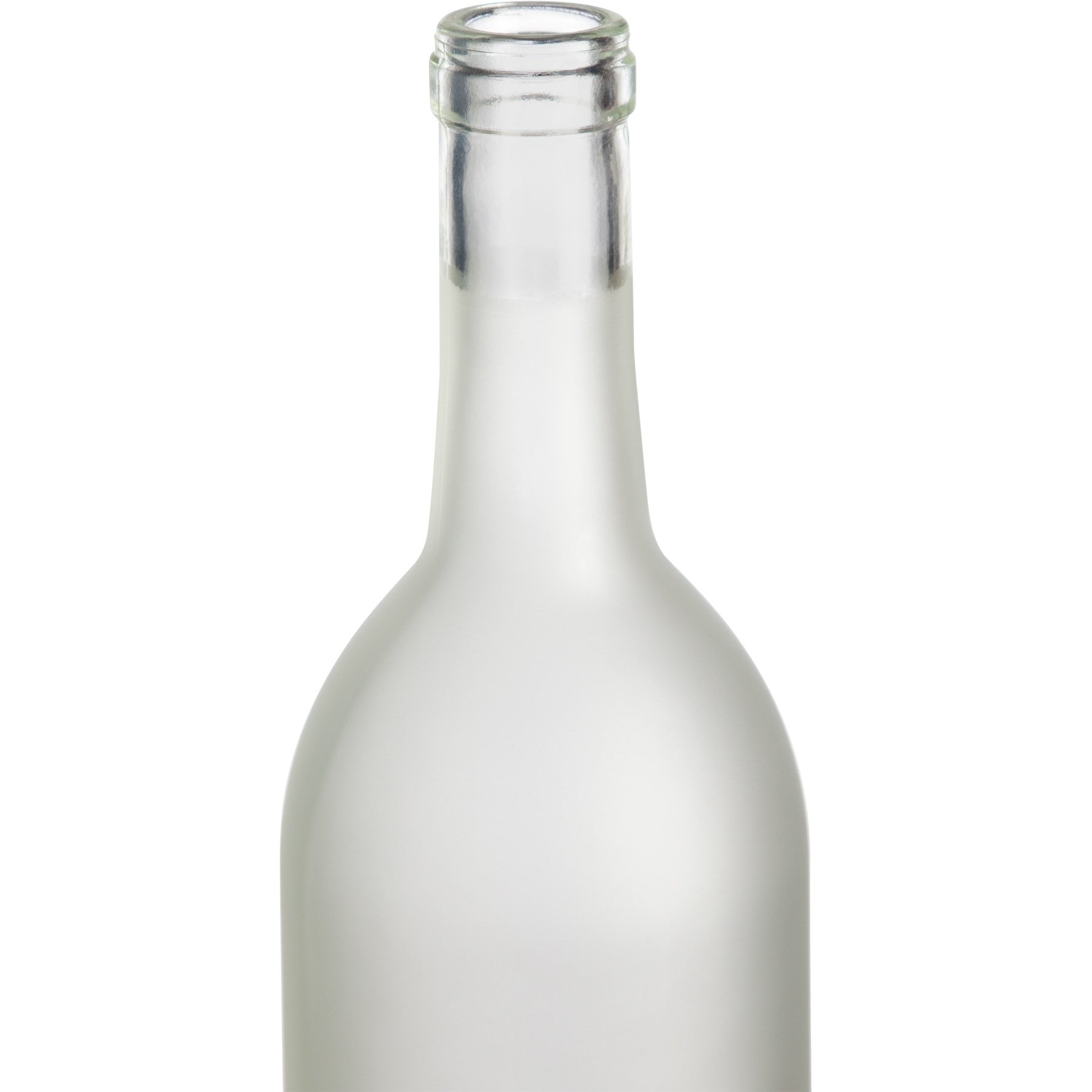 Bordeaux Wine Bottles - 750 ml, Frosted - Case of 12