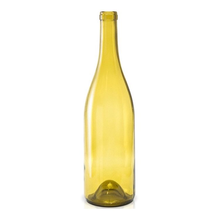 Burgundy Wine Bottles - 750 ml, Dead Leaf Green - Case of 12