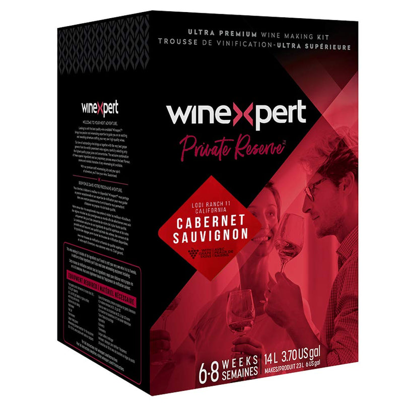Private Reserve Wine Ingredient Kit - Cabernet Sauvignon, Lodi, California, 14 L