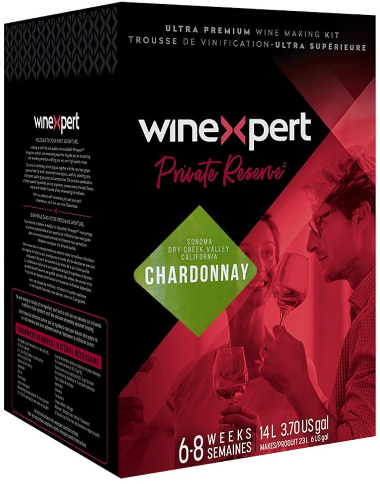 Private Reserve Wine Ingredient Kit - Chardonnay, Dry Creek, California, 14 L