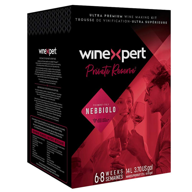 Private Reserve Wine Ingredient Kit - Nebbiolo, Piedmont, Italy, 14 L