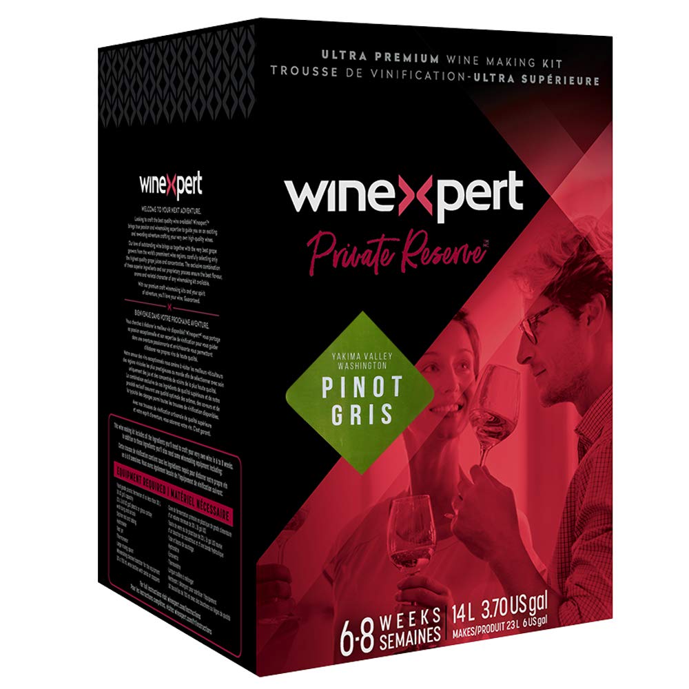 Private Reserve Wine Ingredient Kit - Pinot Gris, Yakima Valley, Washington, 14 L