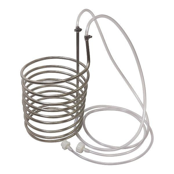 Stainless Steel Immersion Wort Chiller / Pre-Chiller 3/8" x 25'