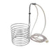 Stainless Steel Immersion Wort Chiller 1/4" x 20'