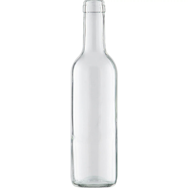 Bordeaux Wine Bottles - 375 ml, Clear - Case of 12
