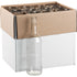 Bordeaux Wine Bottles - 750 ml, Clear, Flat Bottom - Case of 12