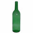 Bordeaux Wine Bottles - 750 ml, Screw Top, Green - Case of 12